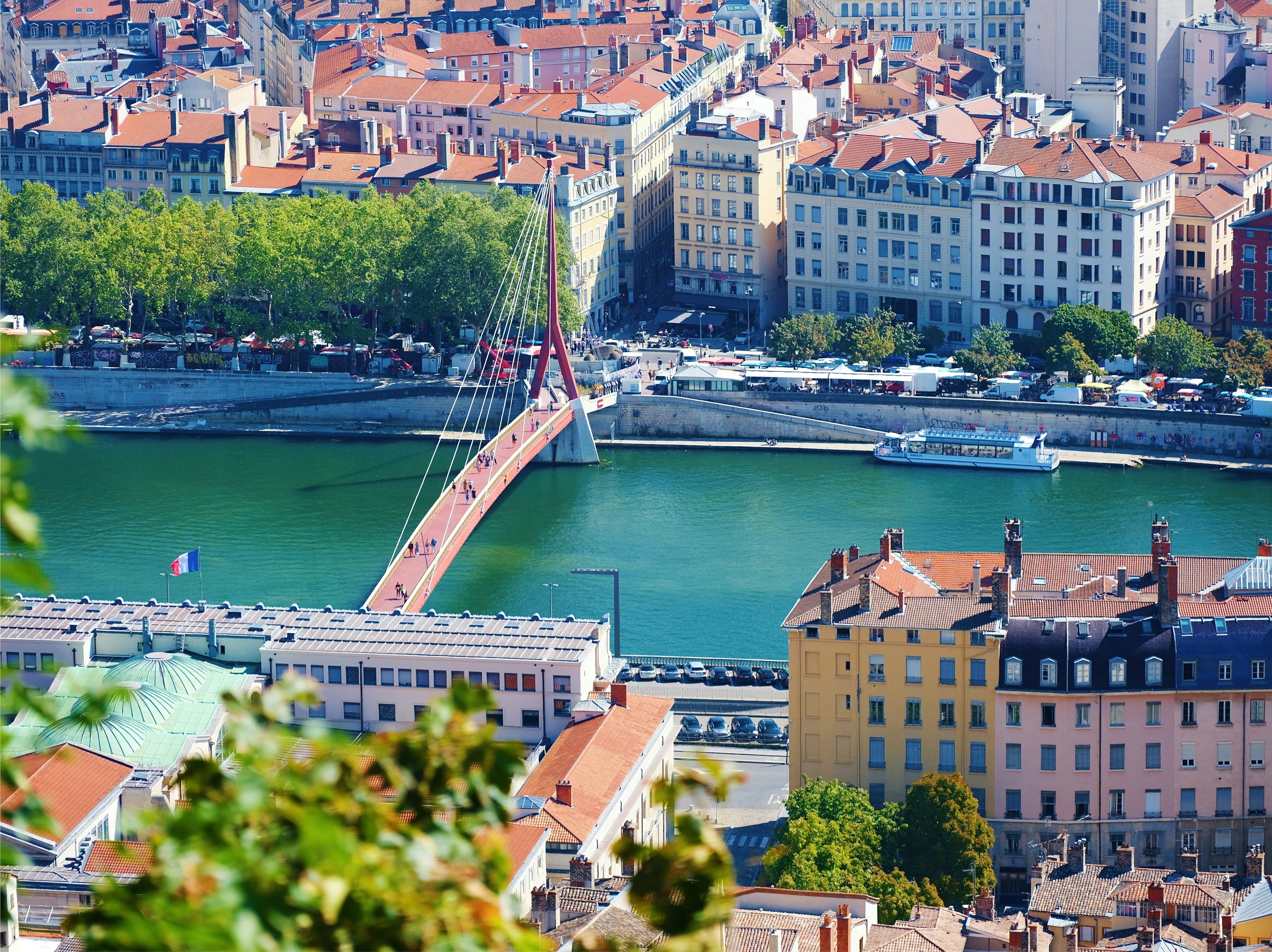 Lyon — panorama de la ville